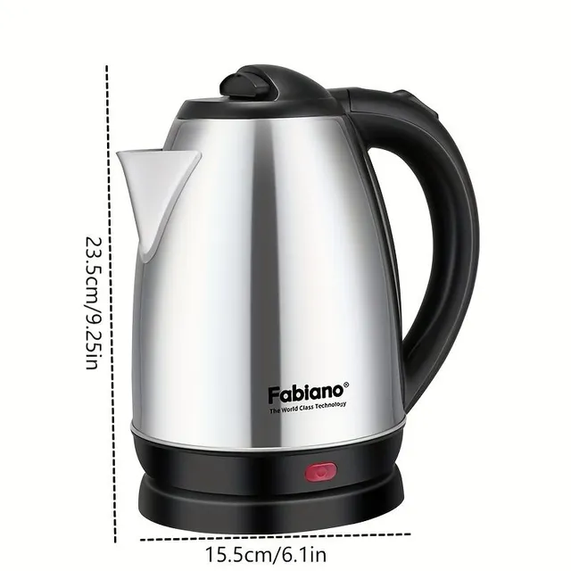 Electric kettle European style, stainless steel, large capacity, fully automatic