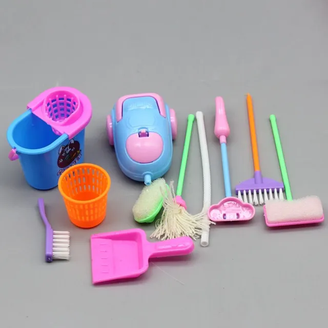 Cleaning set for Barbie dolls