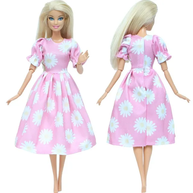 Soft coat for Barbie doll 25