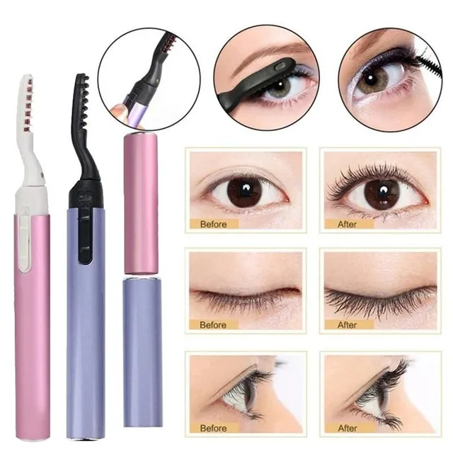 Electric eyelash curler