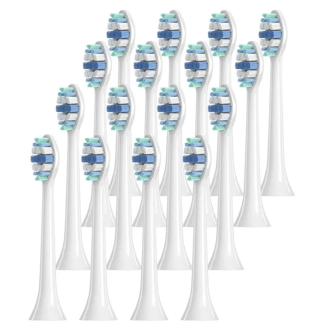 16 pcs Spare head for toothbrush Philips Sonicare FlexCare, EasyClean, Whitening, Essence, HealthyWhite