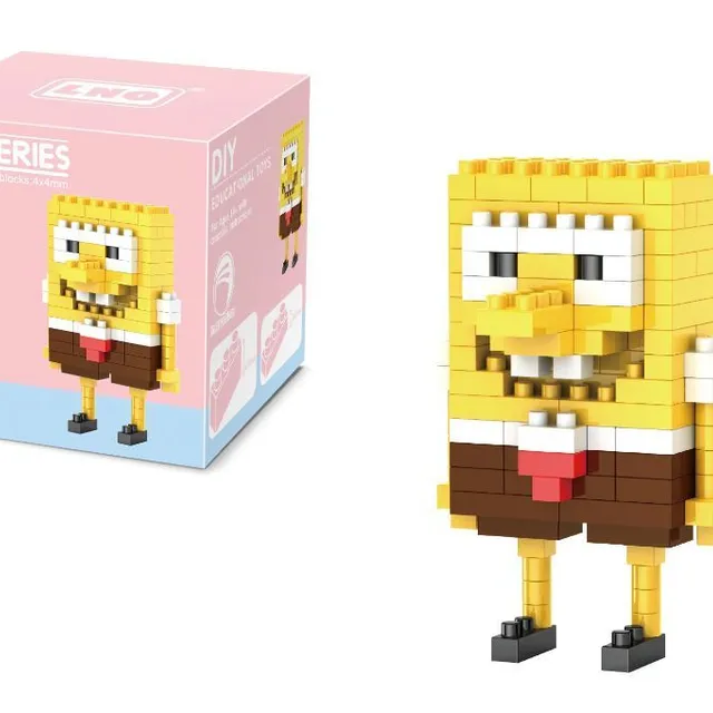 Creative children's kit of SpongeBob characters