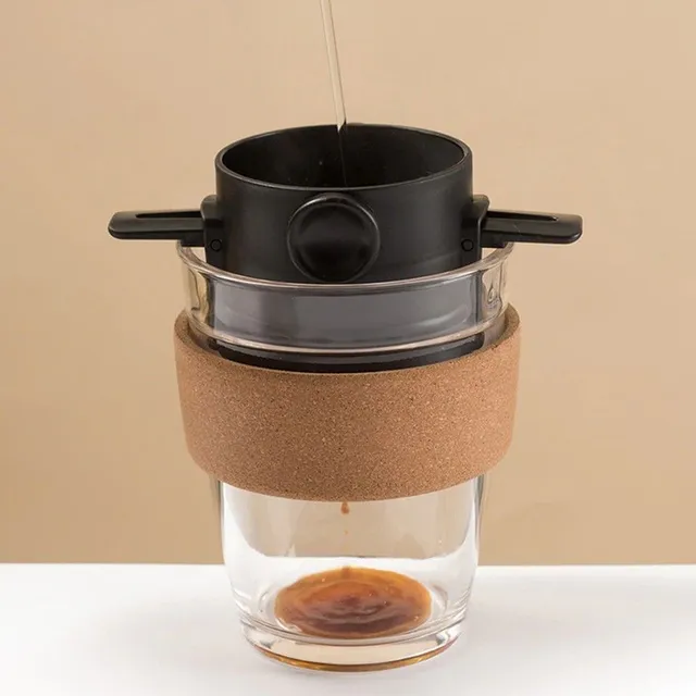 Portable coffee filter