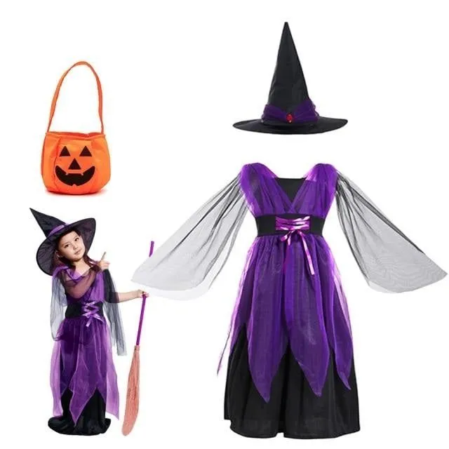 Costume de sorcière d'Halloween - plusieurs variantes