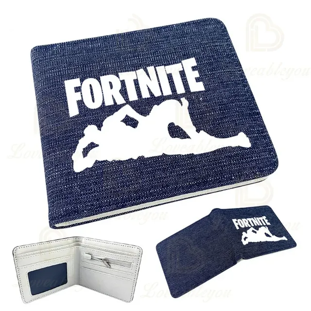 Baby jean wallet with themes favorite games Fortnite