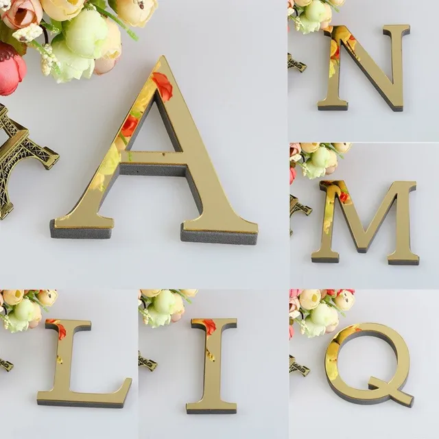 Decorative acrylic letter