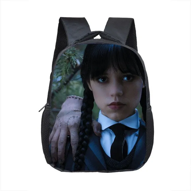 School Rucsac Miercuri 12inchwednesday14gh 30cm24cm10cm