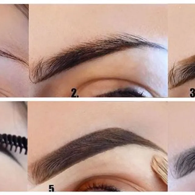 Permanent gel eyebrow colour - 6 shades