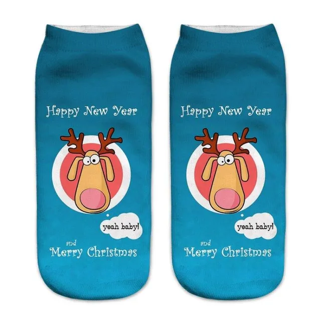 Women's Stylish Christmas Socks Corissa 4