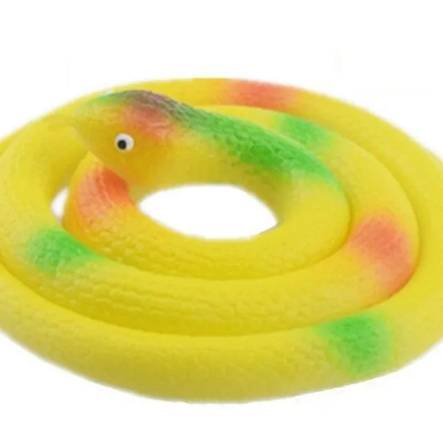 Rubber snake toy