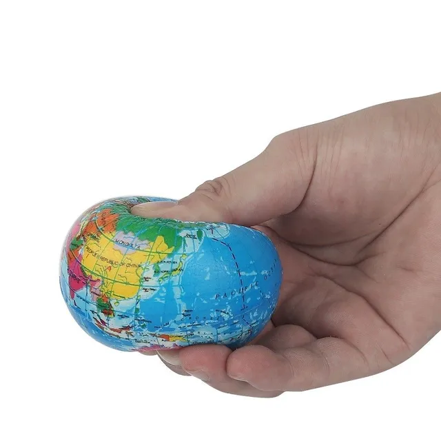 Squeezing ball of the globe