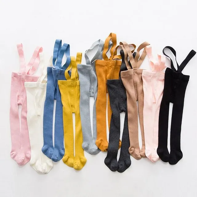 Children's tights with suspenders