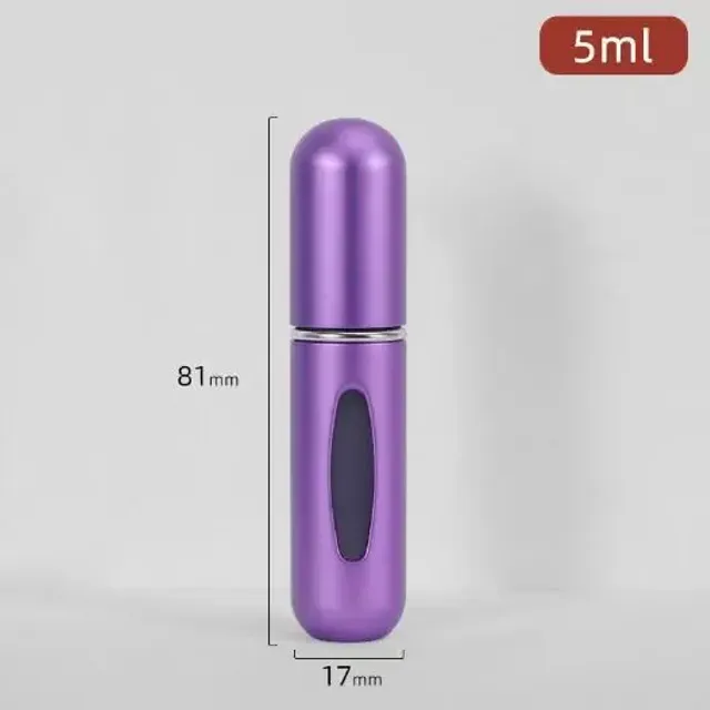 Portable travel bottle for perfume 5 ml