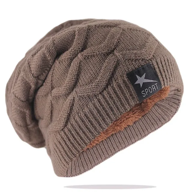 Unisex knitted winter hat
