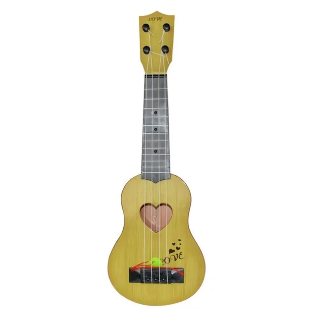 Children's ukulele in three colours