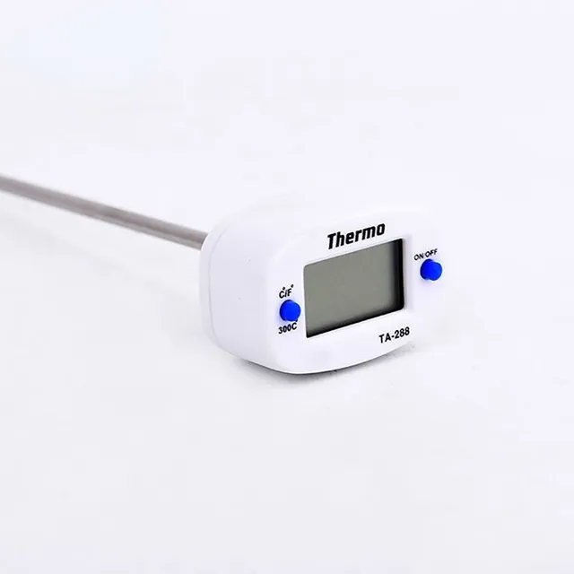 Modern classic practical plug thermometer for the detection of internal meat temperature