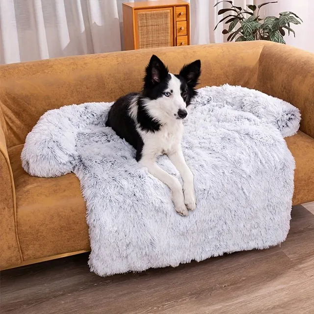 1pc Soothing Washers Do Pelíšků With Washable Detachable Cover, Plyšová Washer With Long Leather For Home Pets, Ideal For Small, Medium and Large Dogs