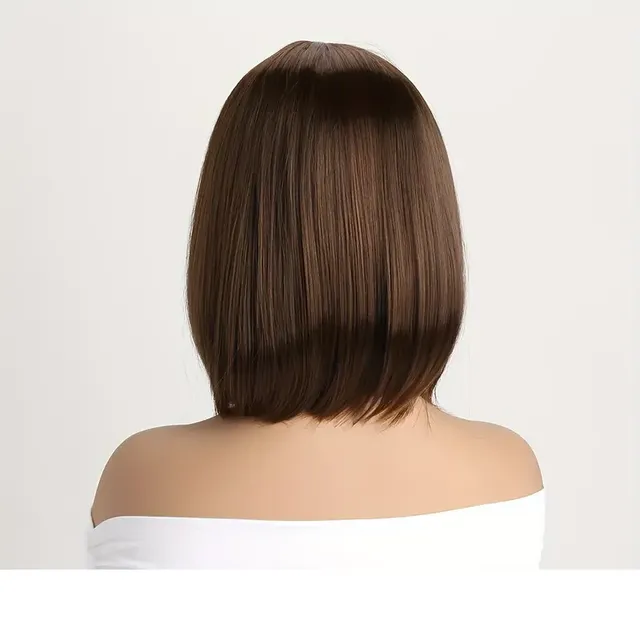 Short straight wig Bob - synthetic wig - ideal for beginners - heat resistant