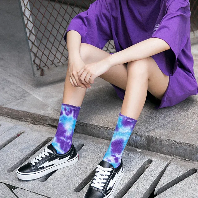 Batik skateboard socks
