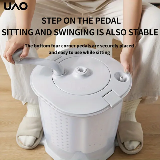 Portable manual washing machine UAO for socks and small underwear