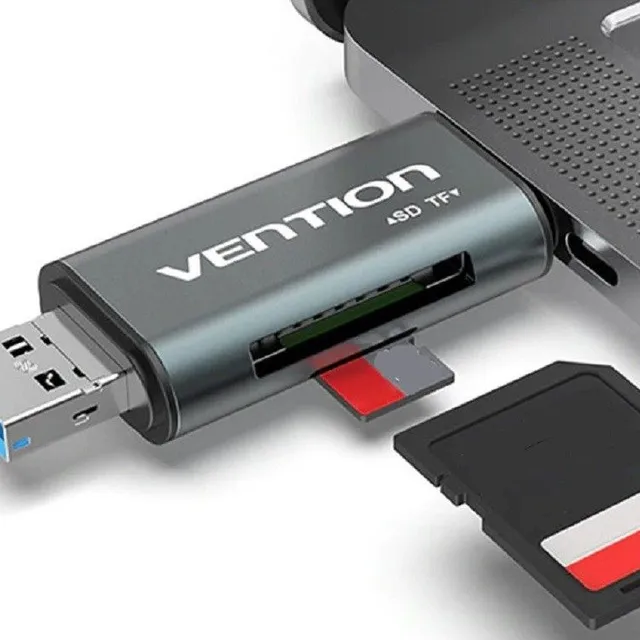 USB-C / USB / Micro USB memory card reader