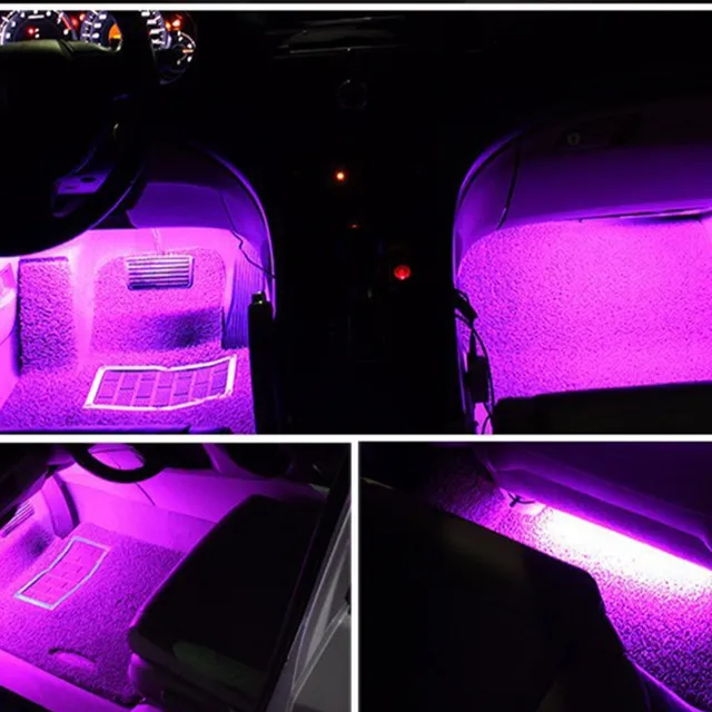 LED lighting for the interior of the car