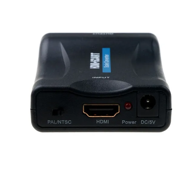 Conversor adaptor Scart la HDMI pentru audio și video