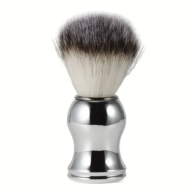 3v1 shaving set with artificial dachshund hooker, stainless steel soap bowl and hooker stand - For men