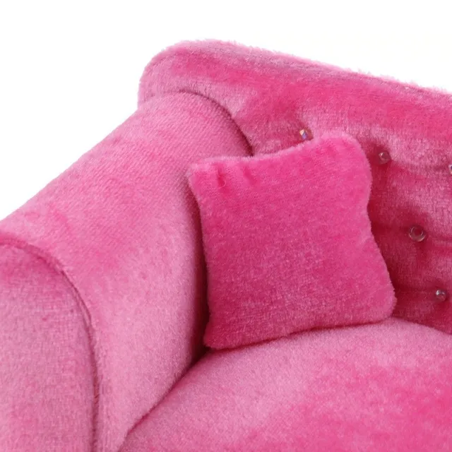 Pink Sofa for Doll