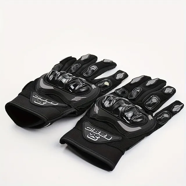 Summer motorcycle gloves for men - breathable, protective, anti-fall, anti-slip, touch screen