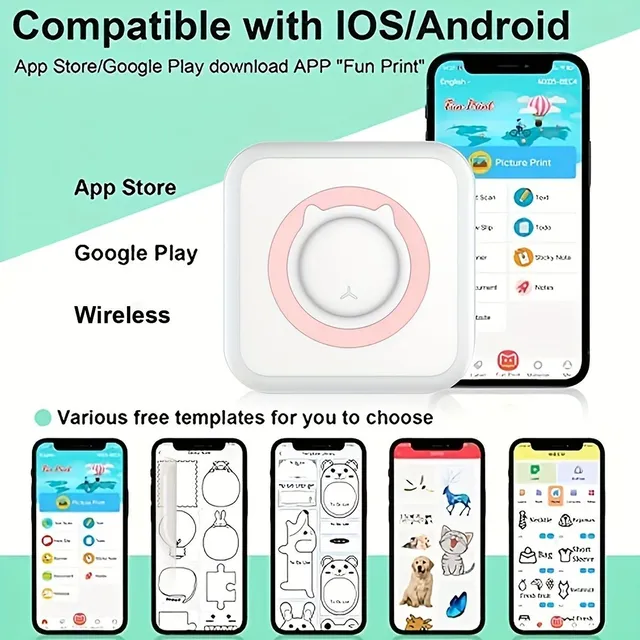 Mini drukarka na iPhone i Android