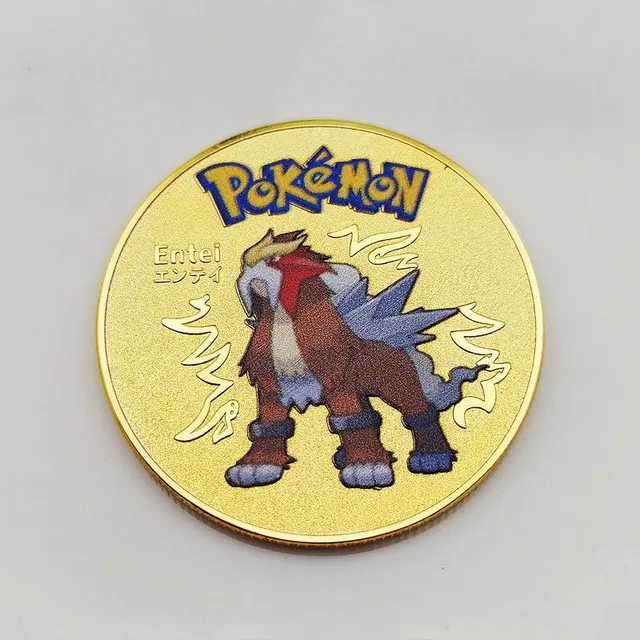 Gold plated Pokémon Collector Coin