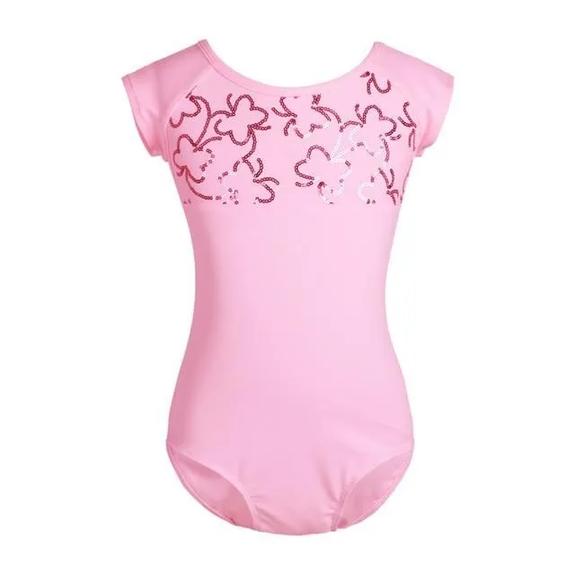 Children's gymnastics points pink 3T