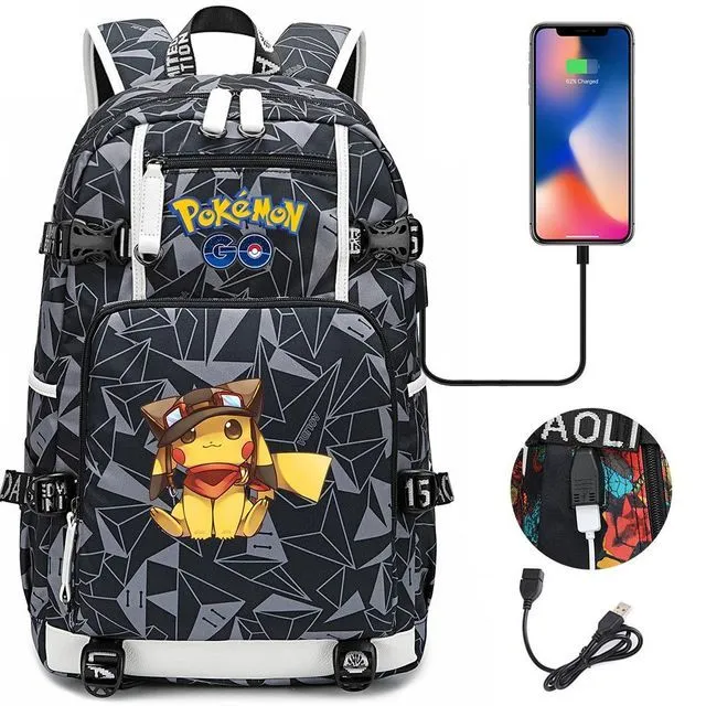 Pokémon backpack with charging function - Pikachu 16