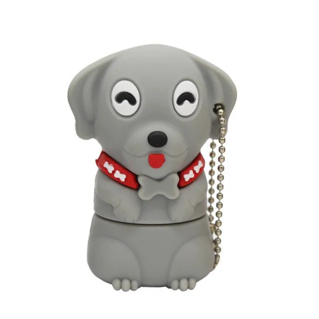 Mini USB flash drive dog
