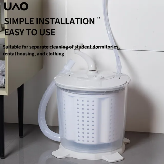 Portable manual washing machine UAO for socks and small underwear