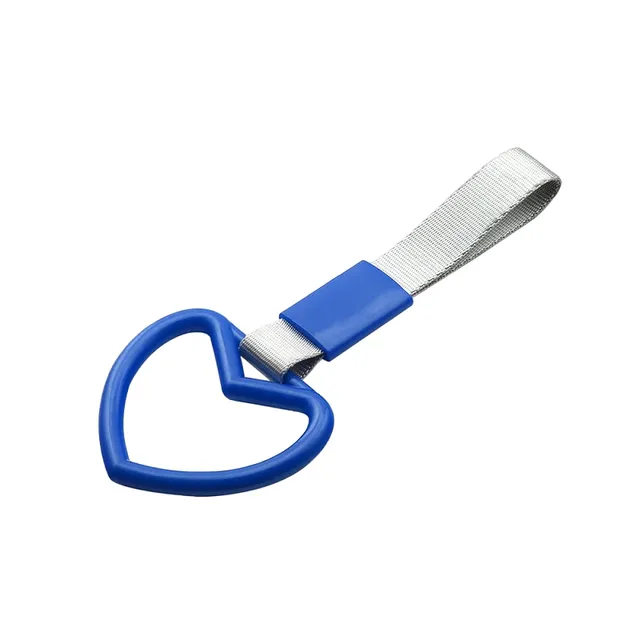 Strap with a car handle in the shape of a heart