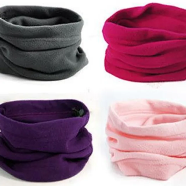 Unisex winter neck warmer and cap 2in1 - 14 colours