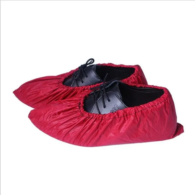 Waterproof fabric shoe covers