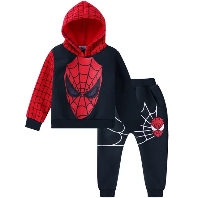 Kids stylish tracksuit with motif - Spider-man