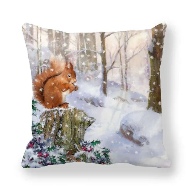 Christmas pillowcase C612