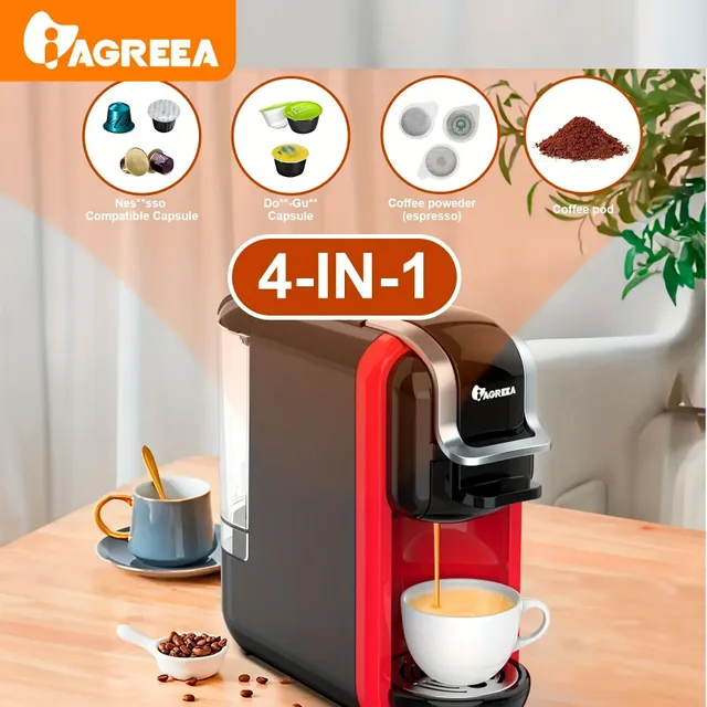 5v1 pocket coffee maker for espresso and other drinks