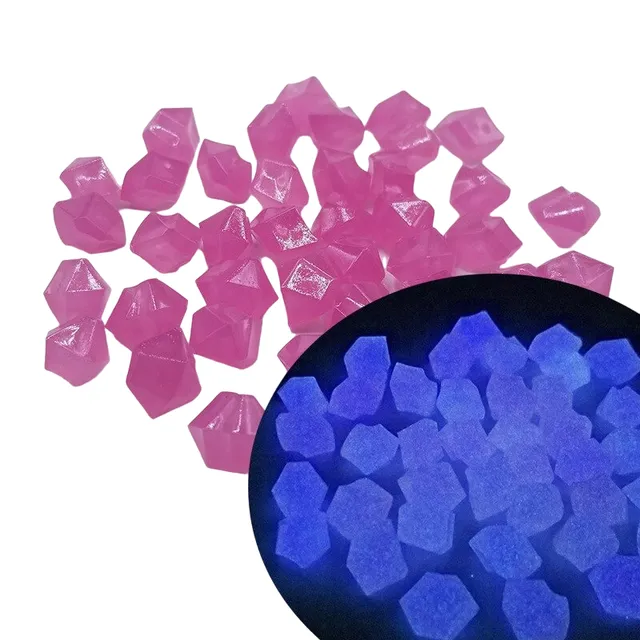 Decorative glowing stones 100 pcs