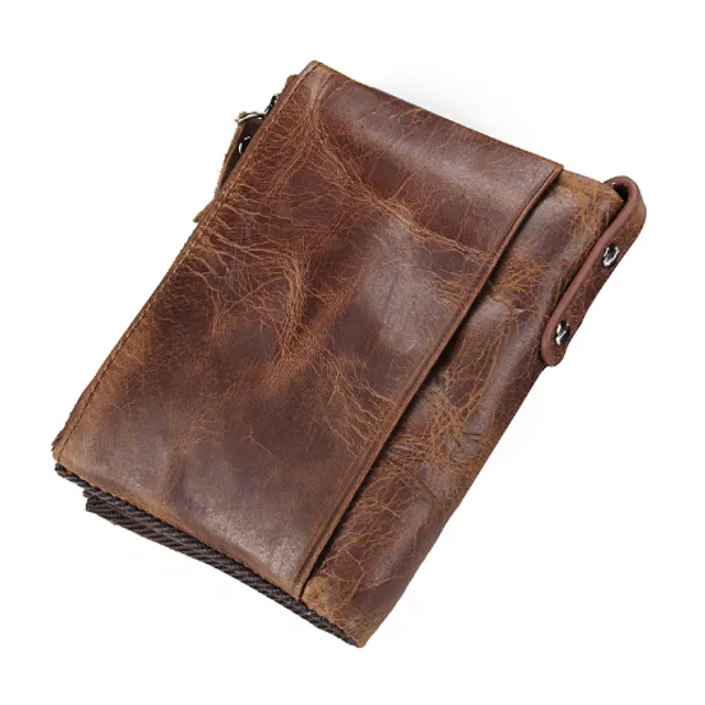 Men's wallet in beautiful design - Brown