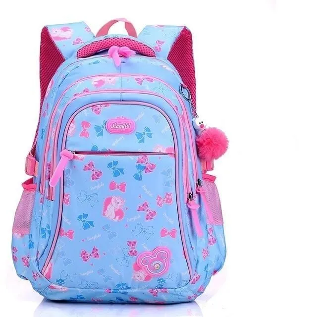 Dievčenský školský batoh Set 2