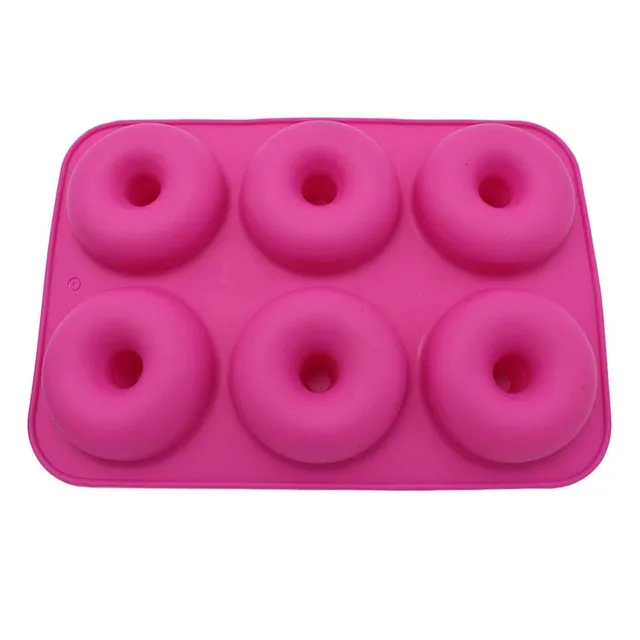 Silicone mould for donuts