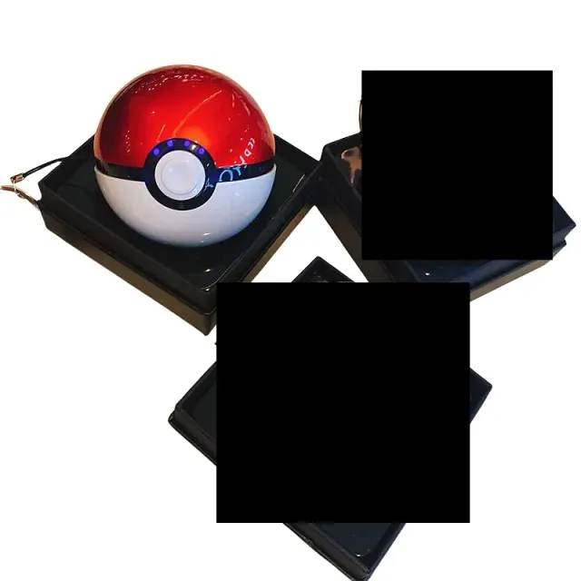 Štýlová Powerbanka v Okrúhlom Pokéballe z Pokémonových rozprávok