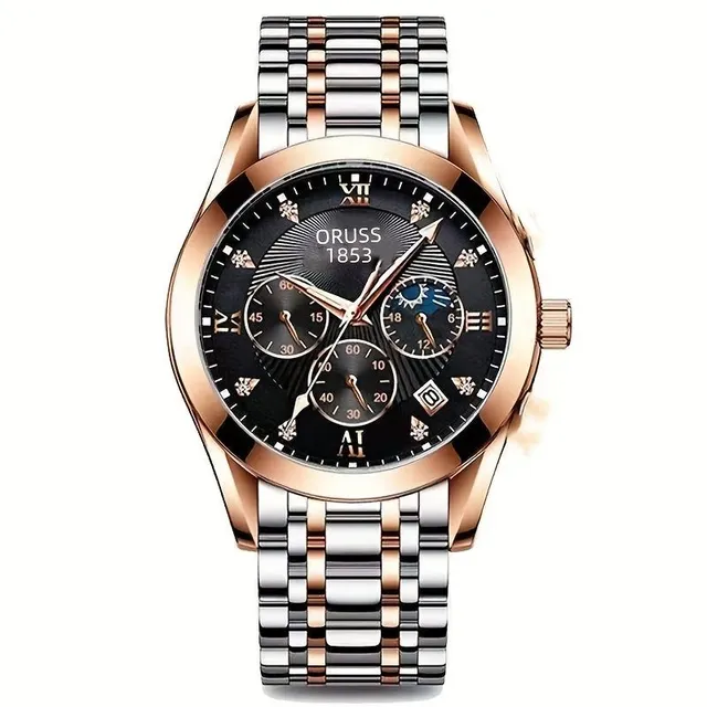 Men's waterproof watch with luminescence - fashion trend for students