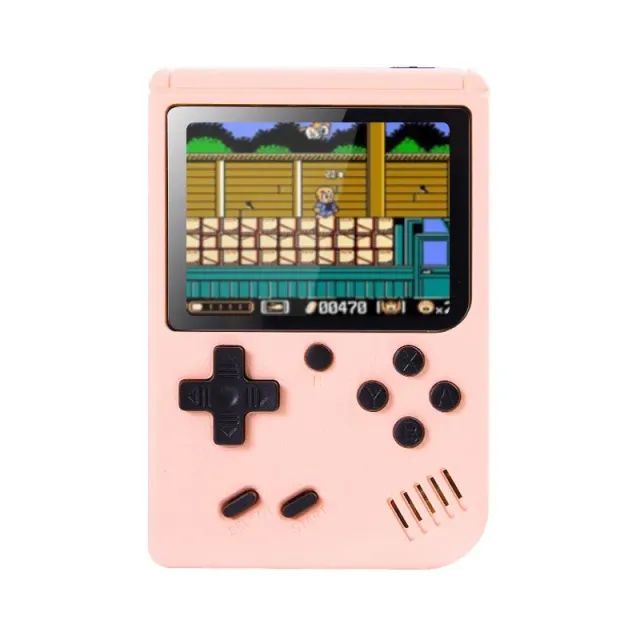 Retro portable mini game console with 3.0-inch color LCD display