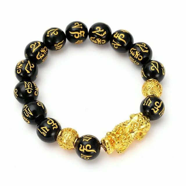 Fashion unisex bracelet - beads of wealth and happiness